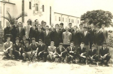 1960: Formatura de ginásio em Agudos/SP