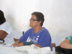 2012: Maria da Cruz em reunião da OFS do Valongo.